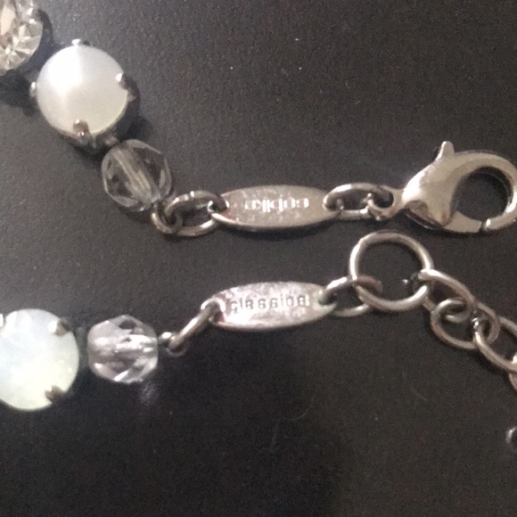 Sabika White Crystal Classic Necklace/Bracelet - Picture 3 of 3